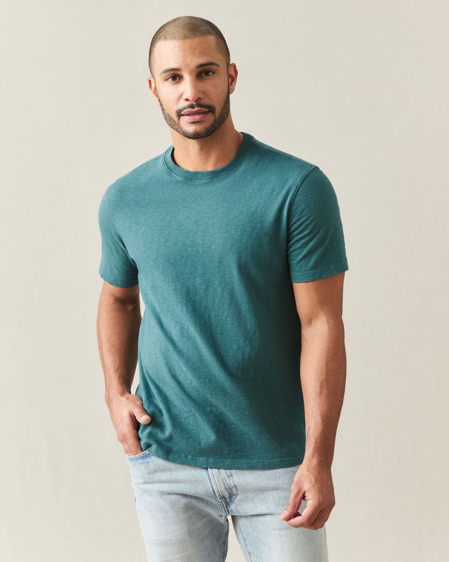 Men's Premium Slub Crew Tee