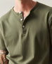 Men's Brushed Henley