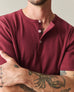 Men's Brushed Henley