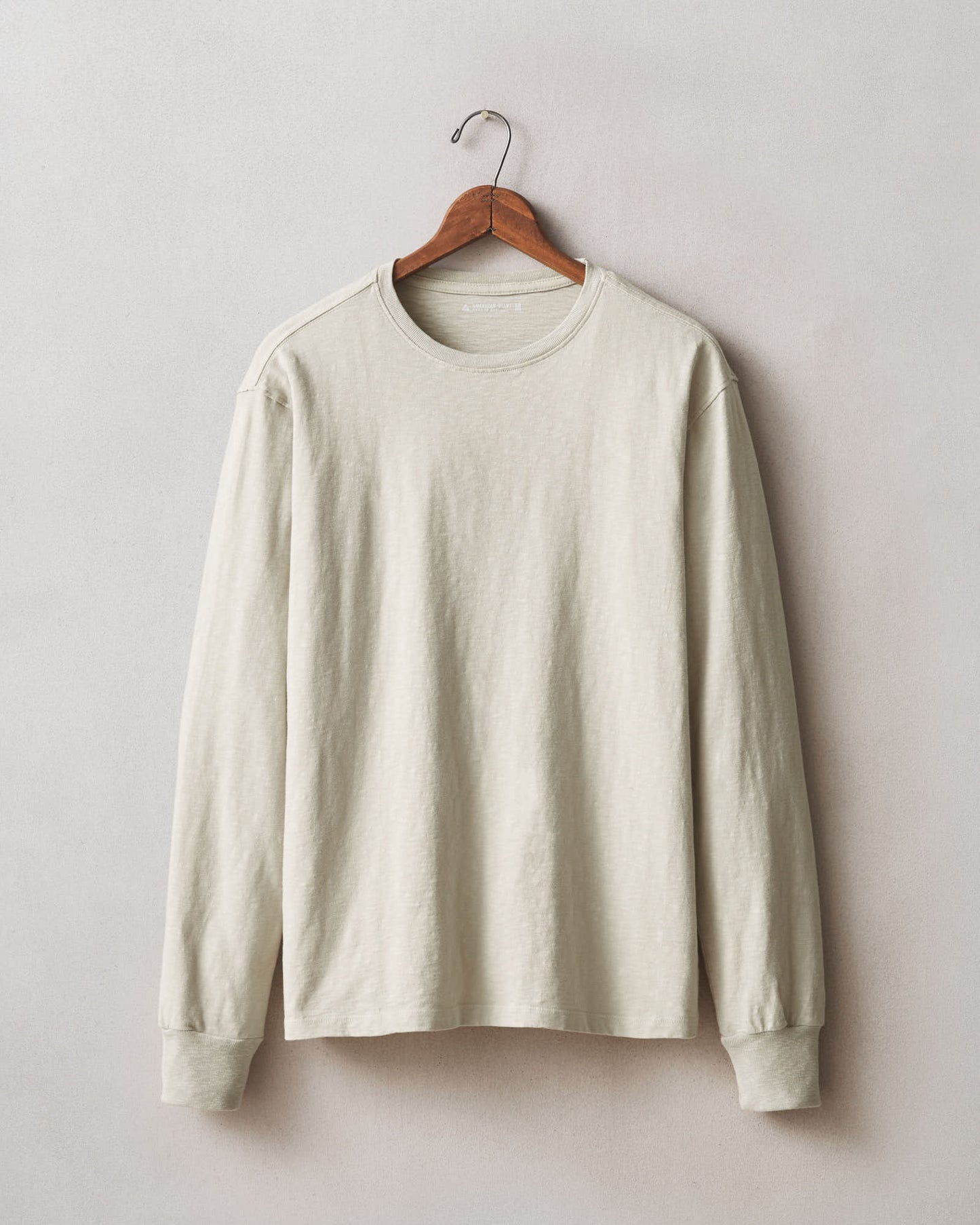 Men's Premium Slub Crew Tee Long Sleeve