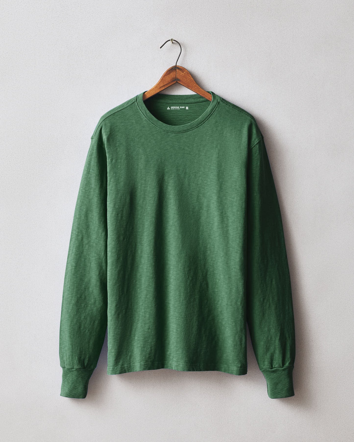 Men's Premium Slub Crew Tee Long Sleeve