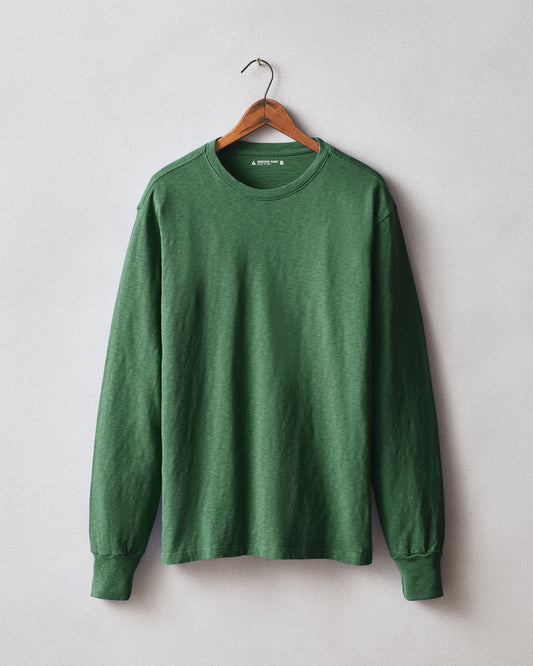 Men's Premium Slub Crew Tee Long Sleeve