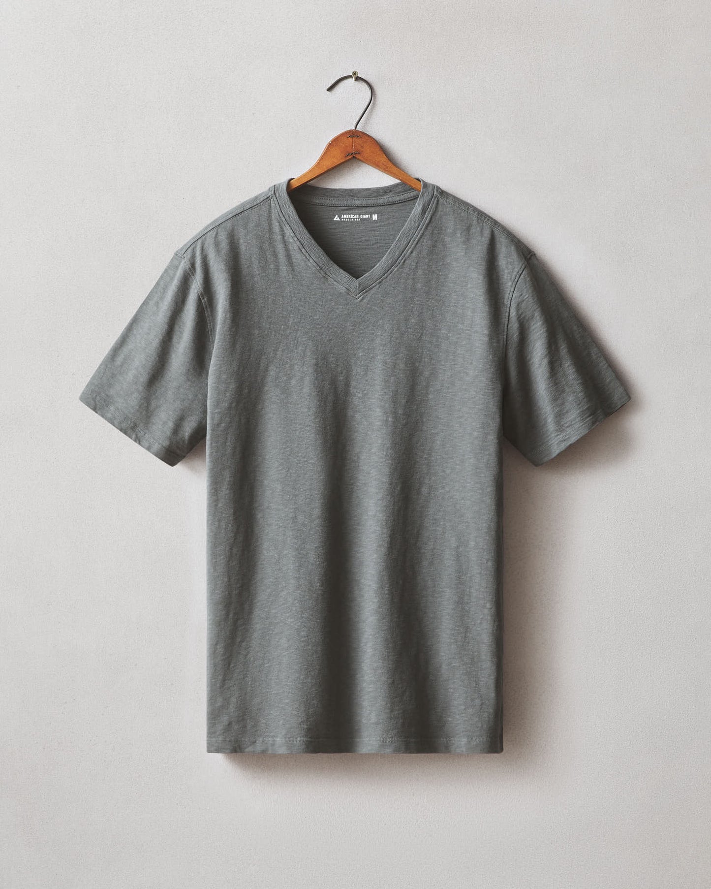 Men's Premium Slub V-Neck Tee