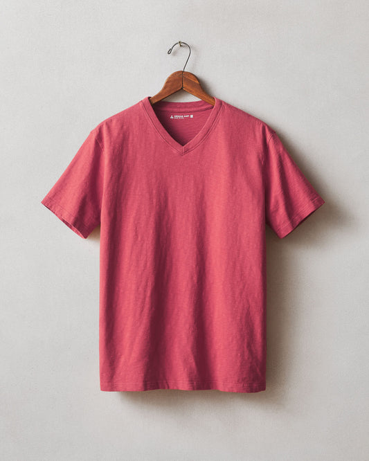 Men's Premium Slub V-Neck Tee