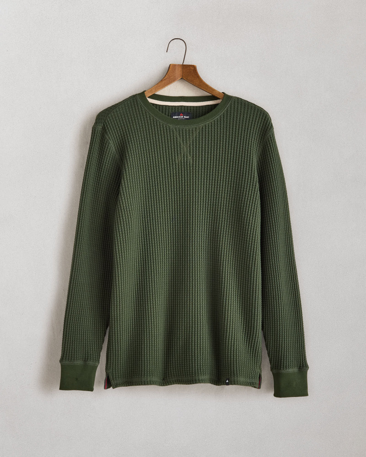 Men's Waffle Long Sleeve Crew