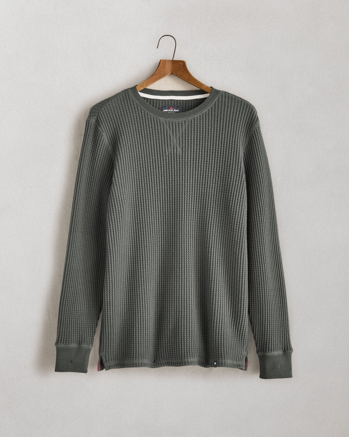 Men's Waffle Long Sleeve Crew