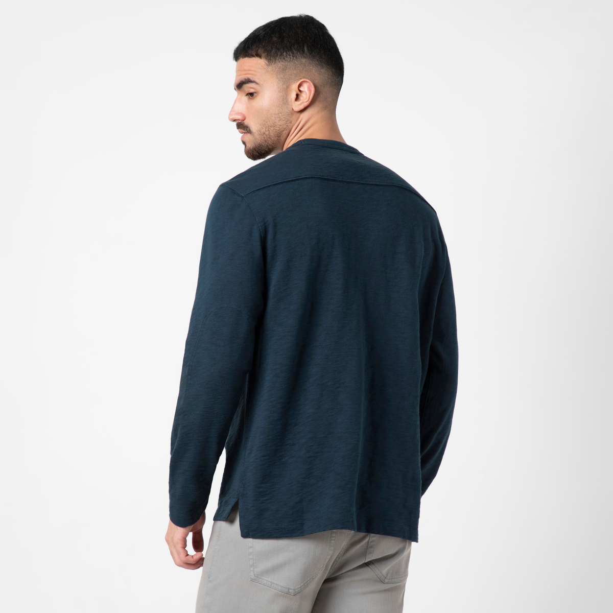 Men's Premium Slub V-Neck Tee