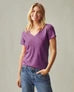 Women's Premium Slub V-Neck Tee