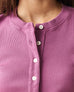 Women's Rib Cardigan Tee