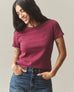 Women's Premium Slub Crew Tee
