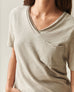 Women's Premium Slub Pocket Tee 13.50