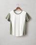 Women's Premium Slub Colorblock Crew Tee