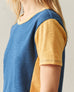 Women's Premium Slub Colorblock Crew Tee